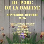 Affiche activités pavillon de la Baleine septembre-octobre 2025